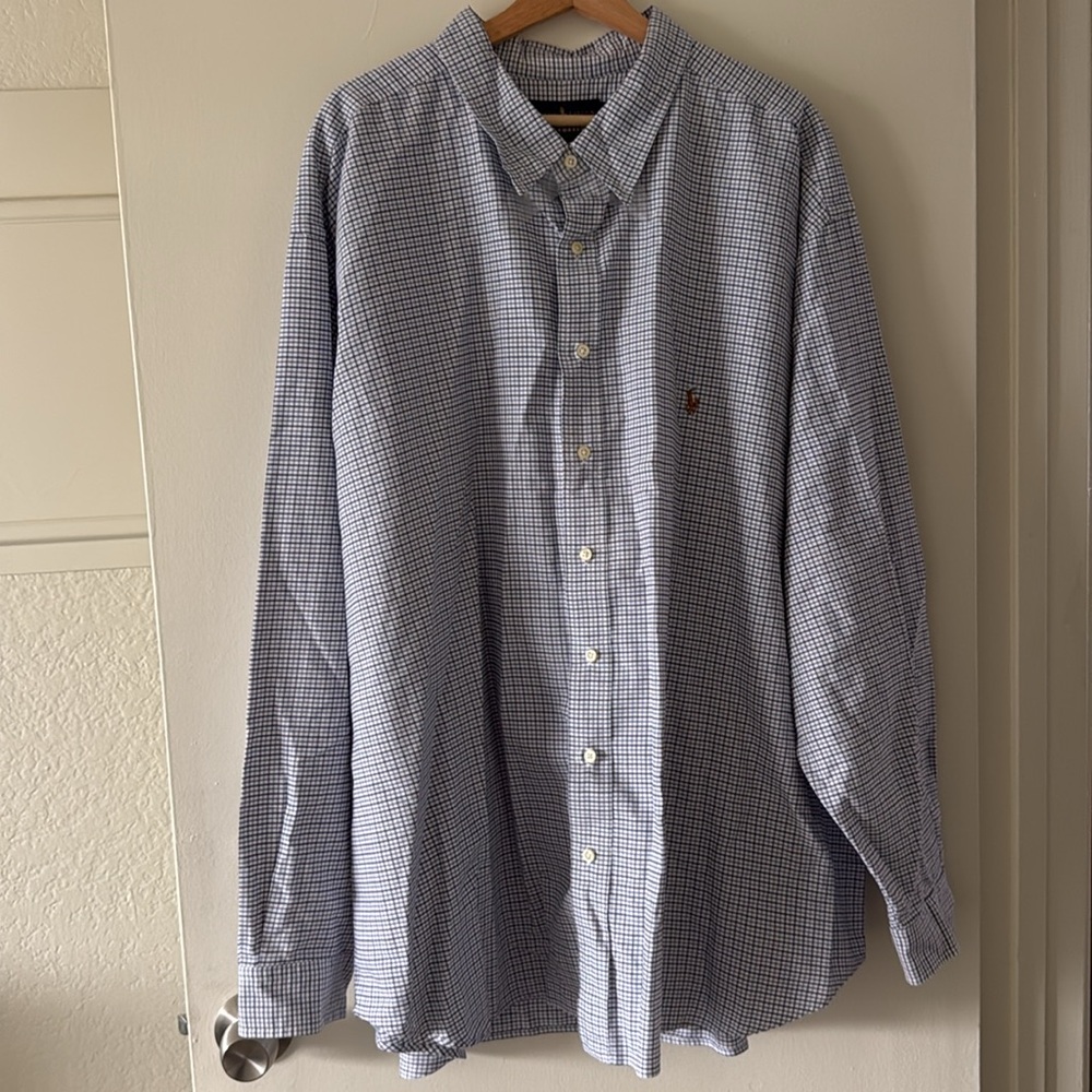 Ralph Lauren Men's Button Front Blake Shirt size 4XB